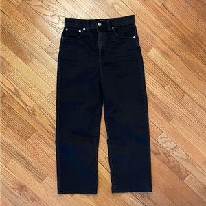 Madewell Slim Wide Leg Crop Emmett Jean